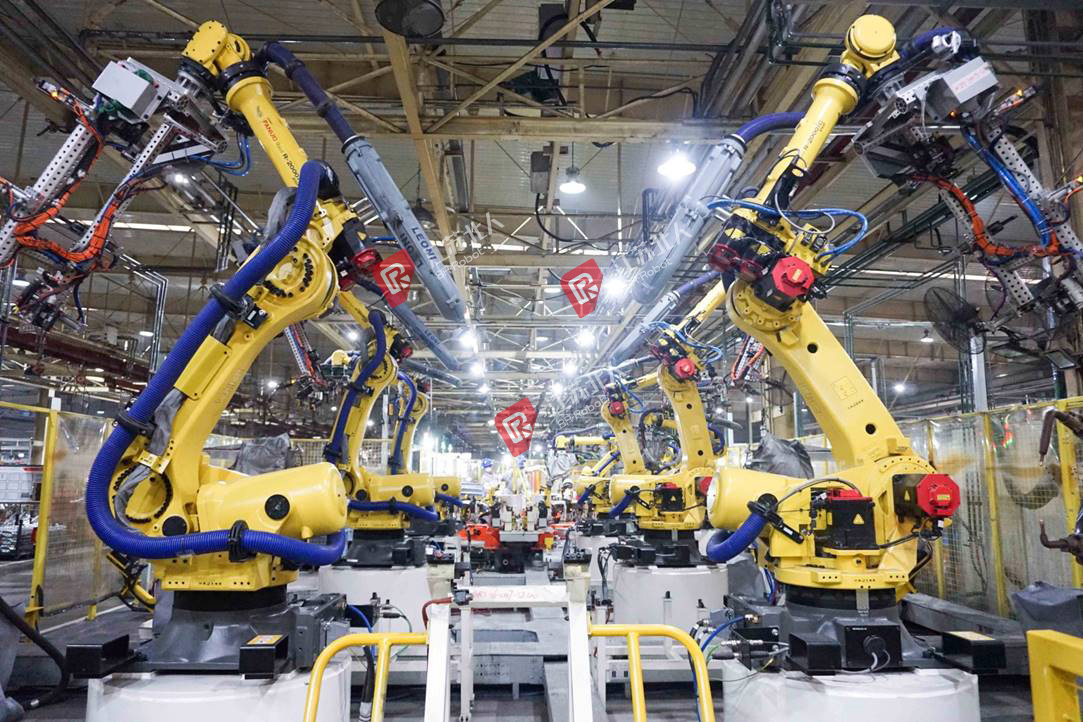 Flexible automatic welding production line Flexible automatic welding production line