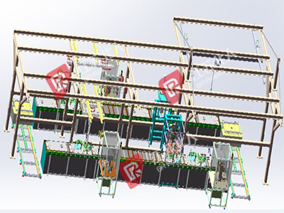 汽车底盘悬架装配线 汽车底盘悬架装配线